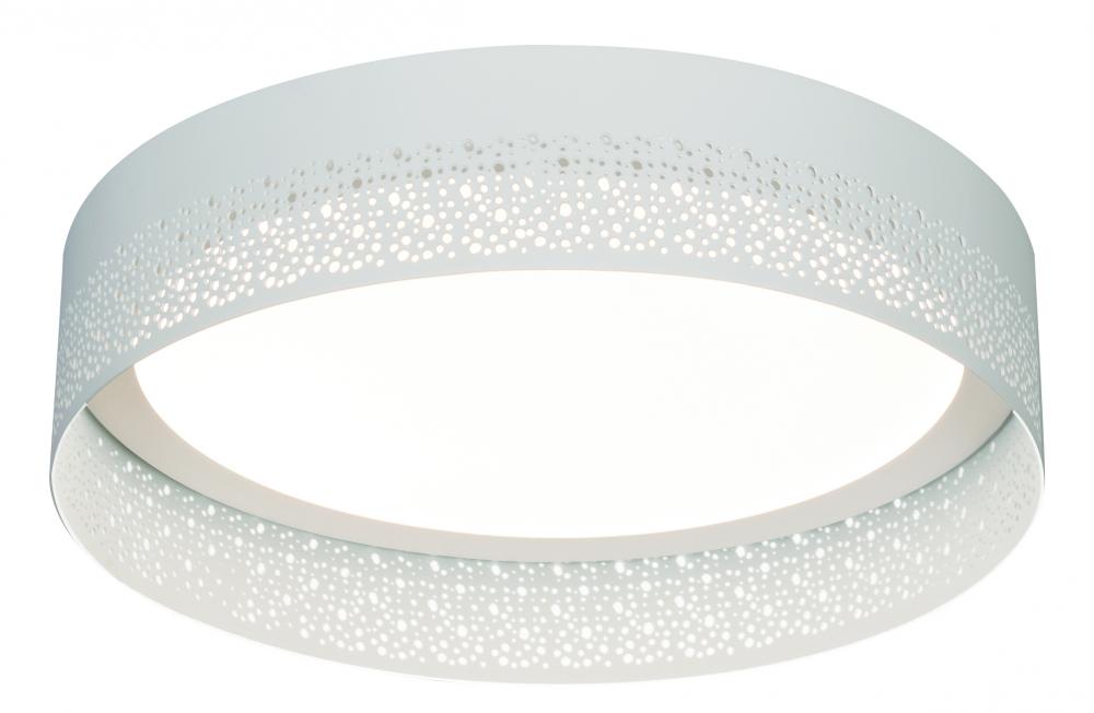 Ash LED Flush Mount - 16&#39;&#39; - White