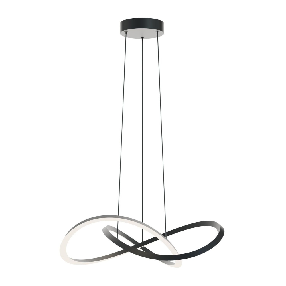 Celeste 24&#39;&#39; LED Pendant, 120-277V, 31W, 5 CCT, BK