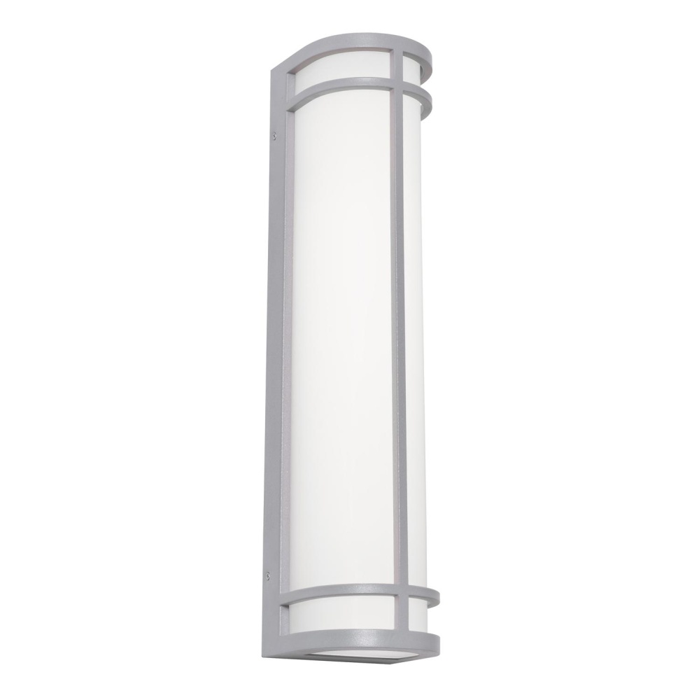 Crain 24&#39;&#39; LED Outdoor Sconce, 120-277V, 24W, 5 CCT, TG
