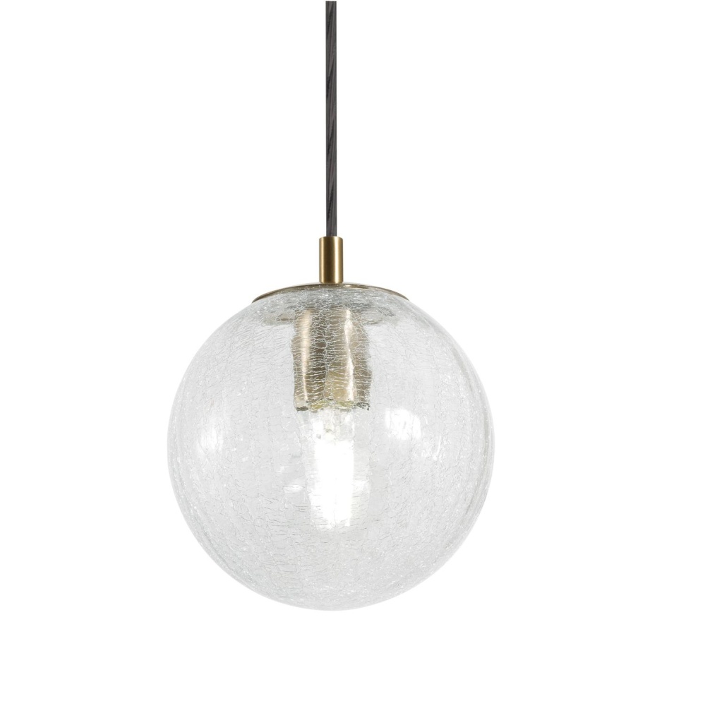 Palla 07&#39;&#39; Medium Base Pendant, 120V, LB
