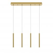 AFX Lighting, Inc. ELIP01L30UDSBLNR4 - Eli Four Pendant 36W 120-277V SB