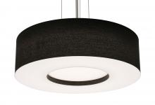 AFX Lighting, Inc. MCP2432MBSN-BK - Montclair 24'' Med Base Pendant,SN w/ BK