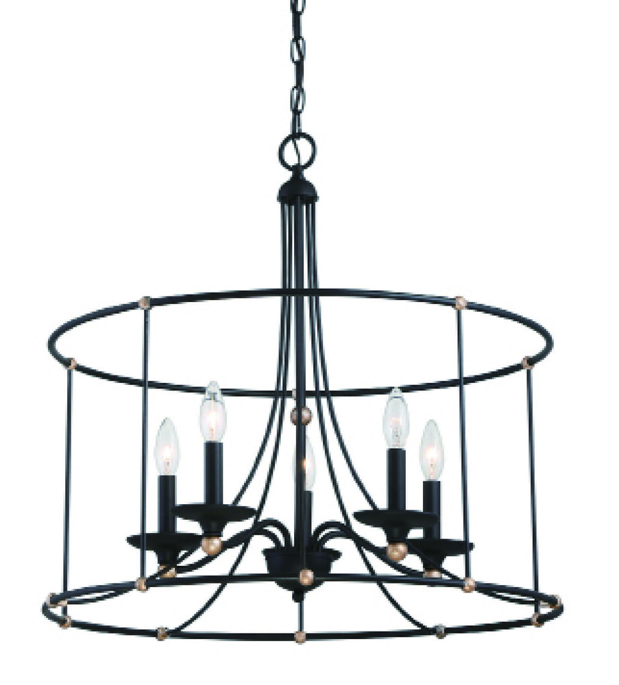 Westchester County - 5 Light - 25&#34; Chandelier