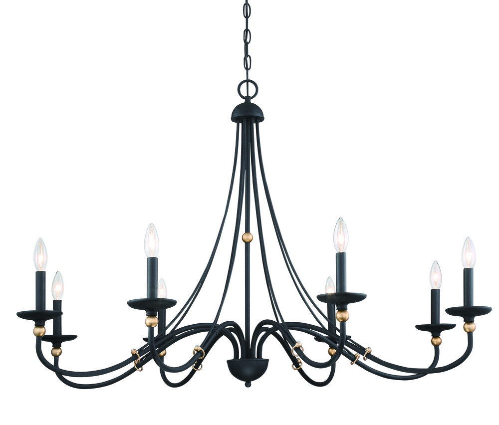 Westchester County - 8 Light - 46&#34; Chandelier