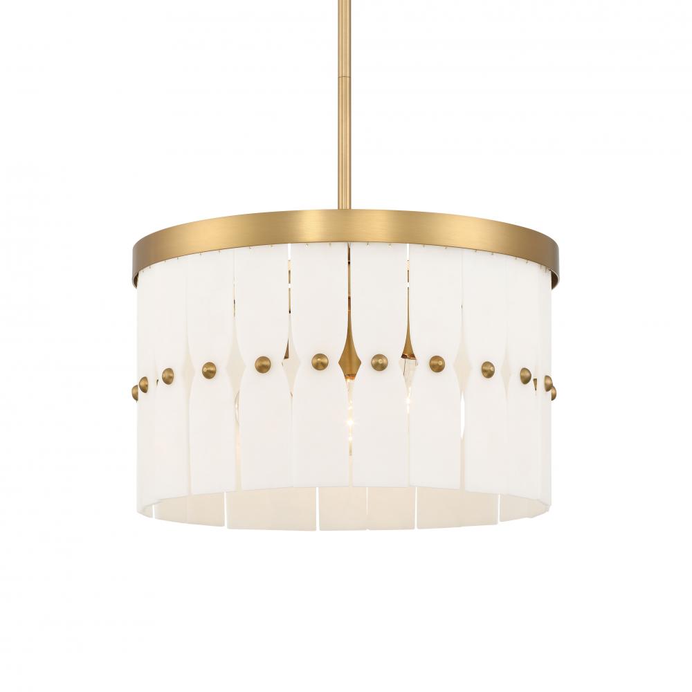 Coronelle 16&#34; 3-Light Convertible Semi Flush/Pendant