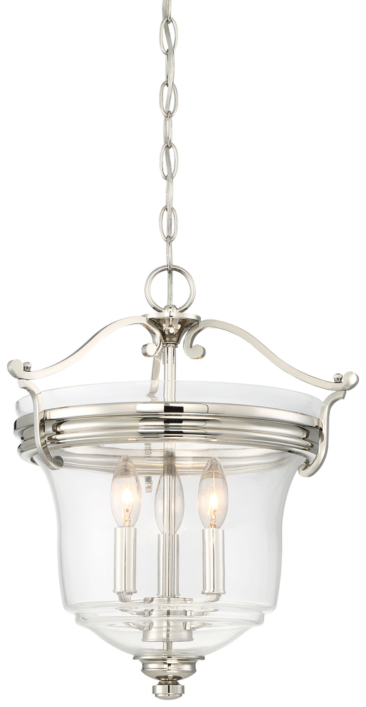Audrey&#39;s Point - 3 Light Pendant (Convertible to Semi Flush)