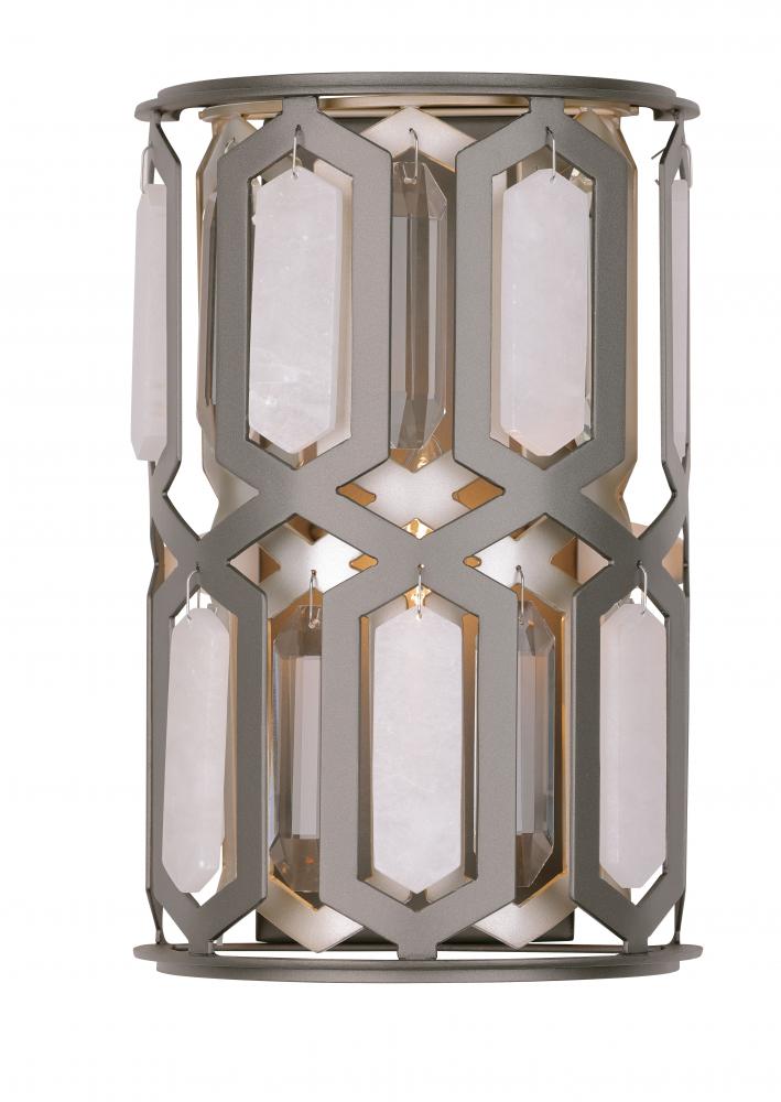 Hexly - 12&#34; 1 Light Wall Sconce