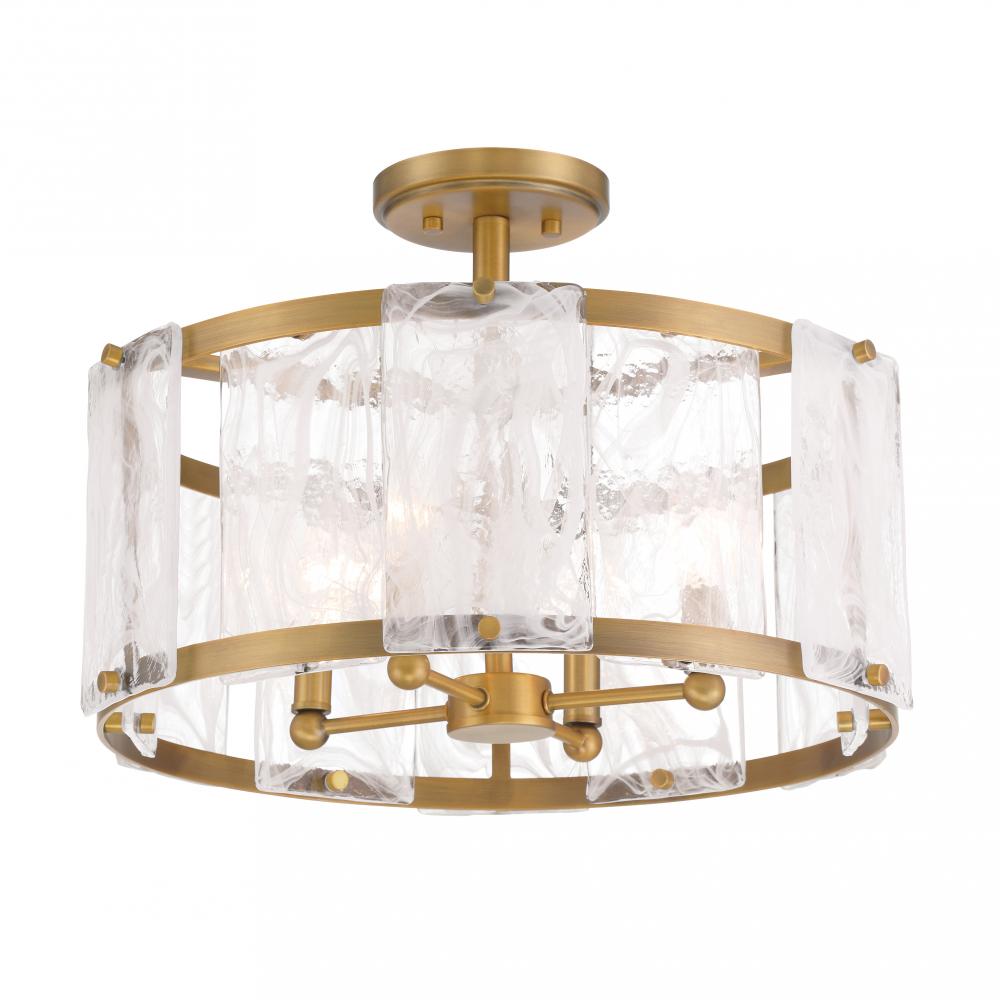Veil 18&#34; 4-Light Semi Flush