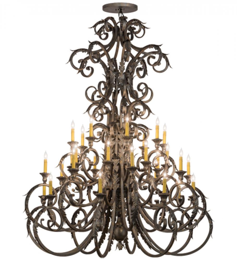 60&#34;W Serratina 32 LT Chandelier