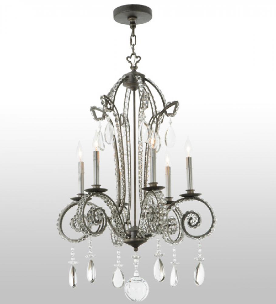 24&#34;W Lucerne 6 LT Chandelier
