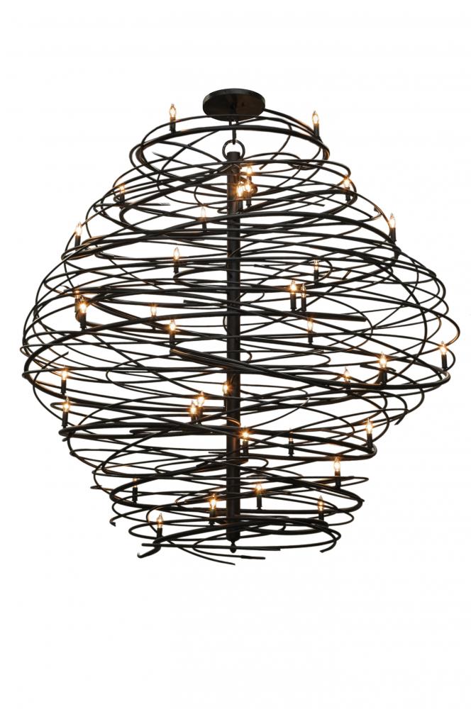 79&#34;W Cyclone 36 LT Chandelier