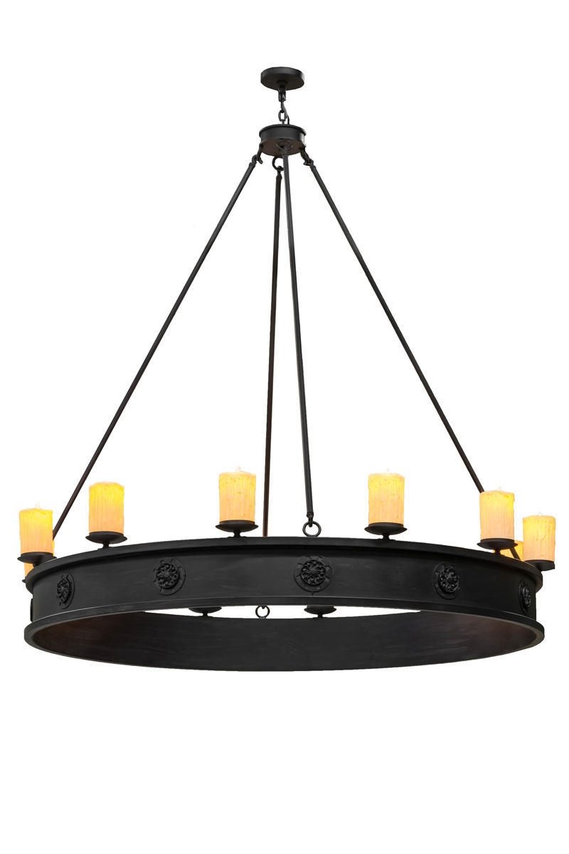 72&#34;W Lorenzo 12 LT Chandelier