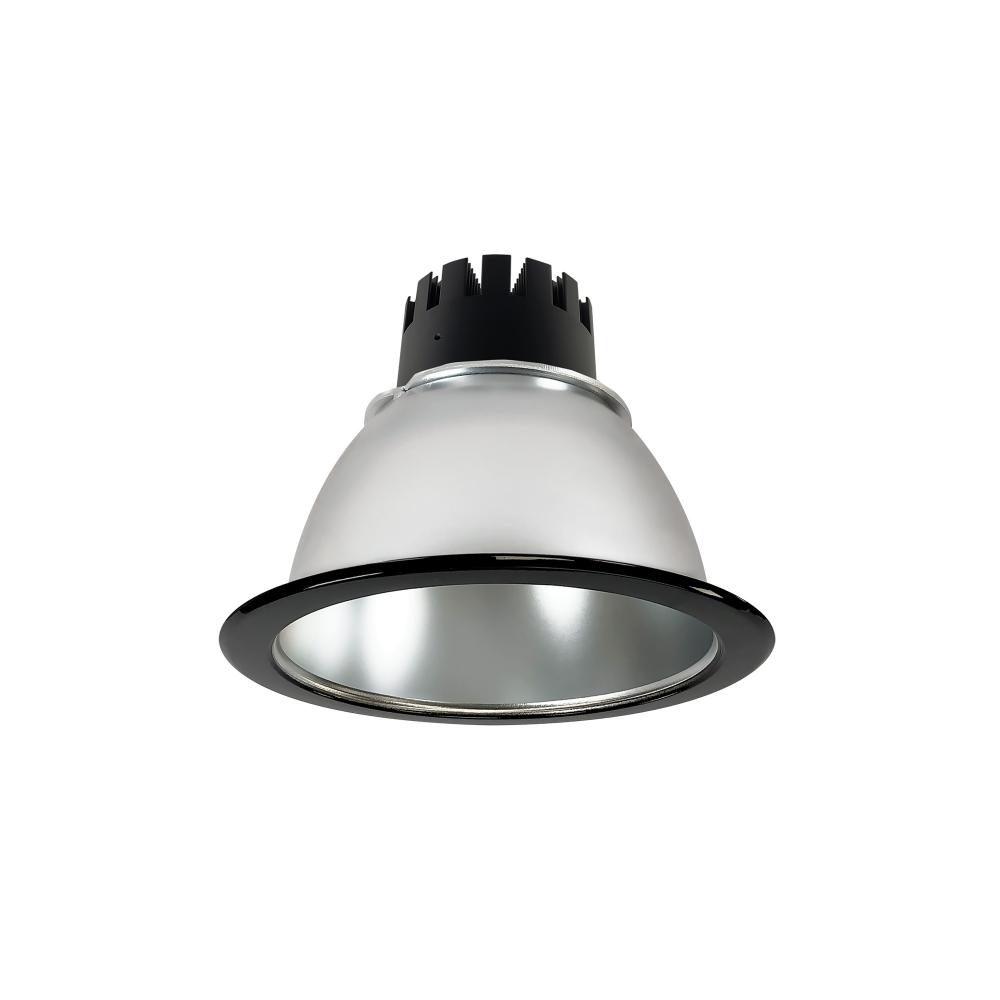 6&#34; Sapphire III Round Open Reflector, 1500lm, 3500K, Flood Optic, Diffused Clear Reflector/Black