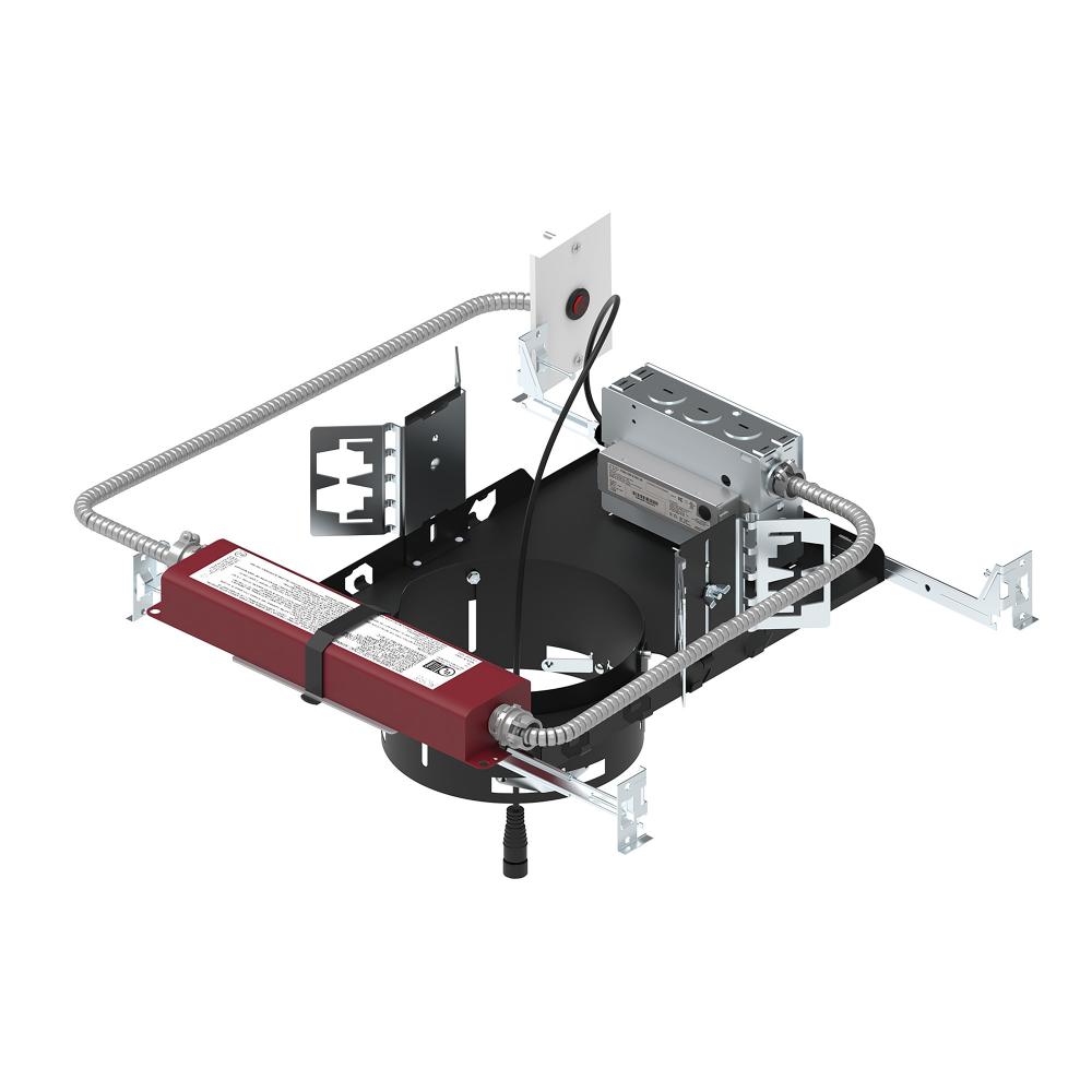 6&#34; Sapphire III Non-IC New Construction Housing w/ Remote Test Switch EM Driver, 60W / 5500lm,