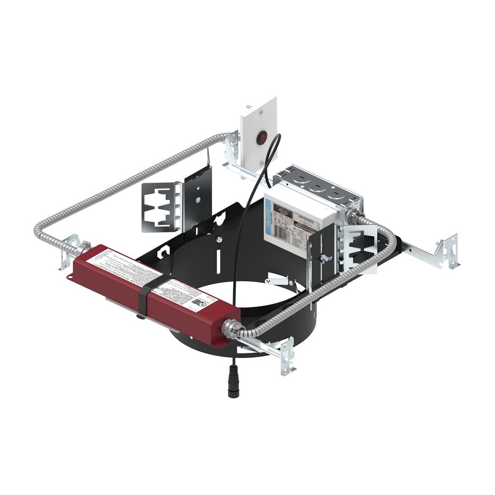 8&#34; Sapphire III Non-IC New Construction Housing w/ Remote Test Switch EM Driver, 11W / 900lm,