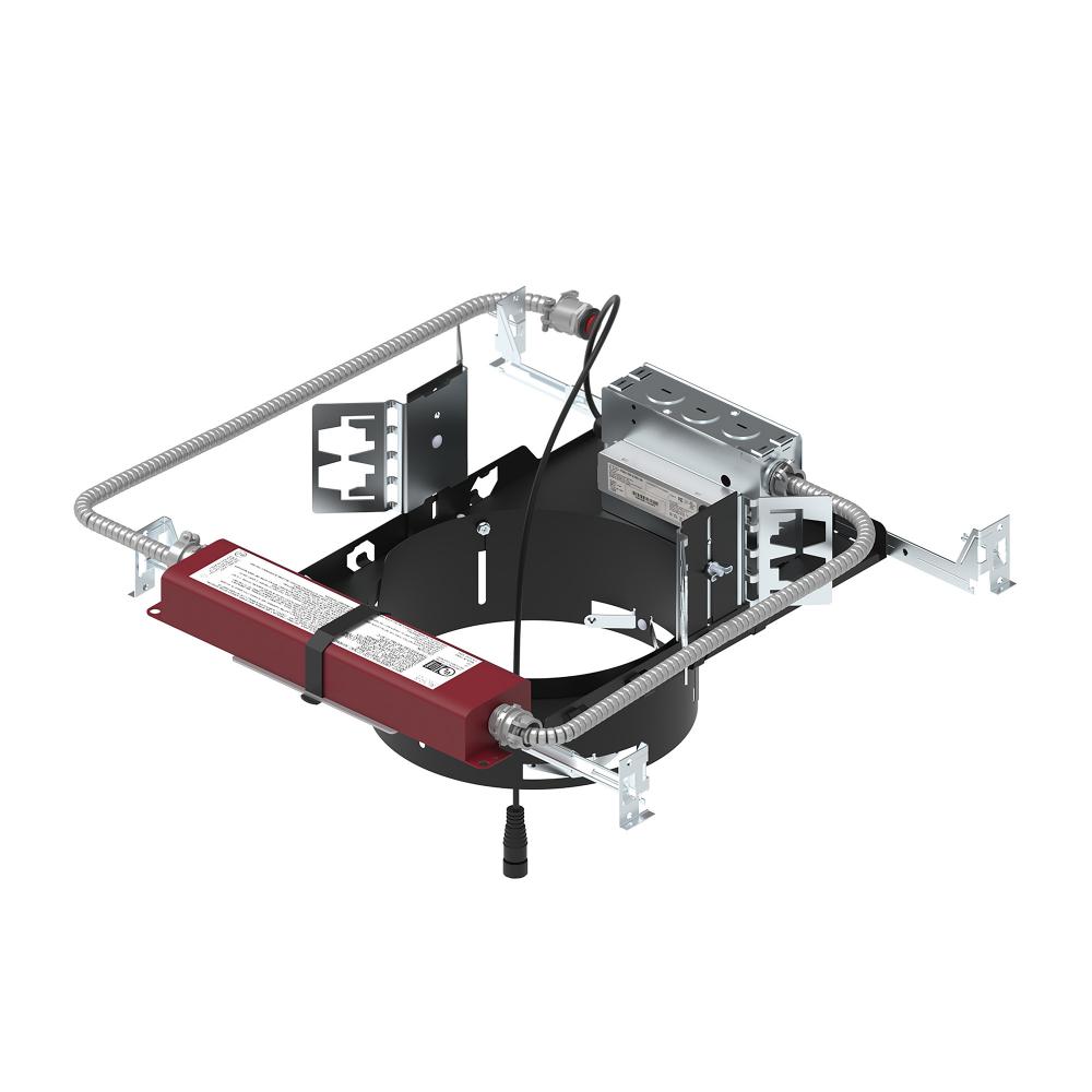 8&#34; Sapphire III Non-IC New Construction Housing w/ Integral Test Switch EM Driver, 16W / 1500lm,