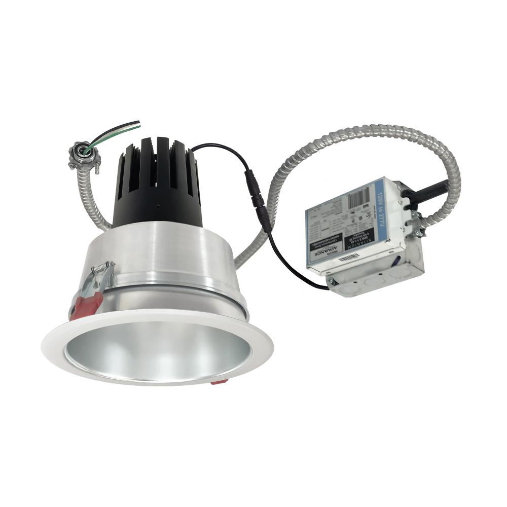 6&#34; Sapphire III Retrofit, Diffused Clear Reflector/Matte Powder White Flange, 120V; 0-10V