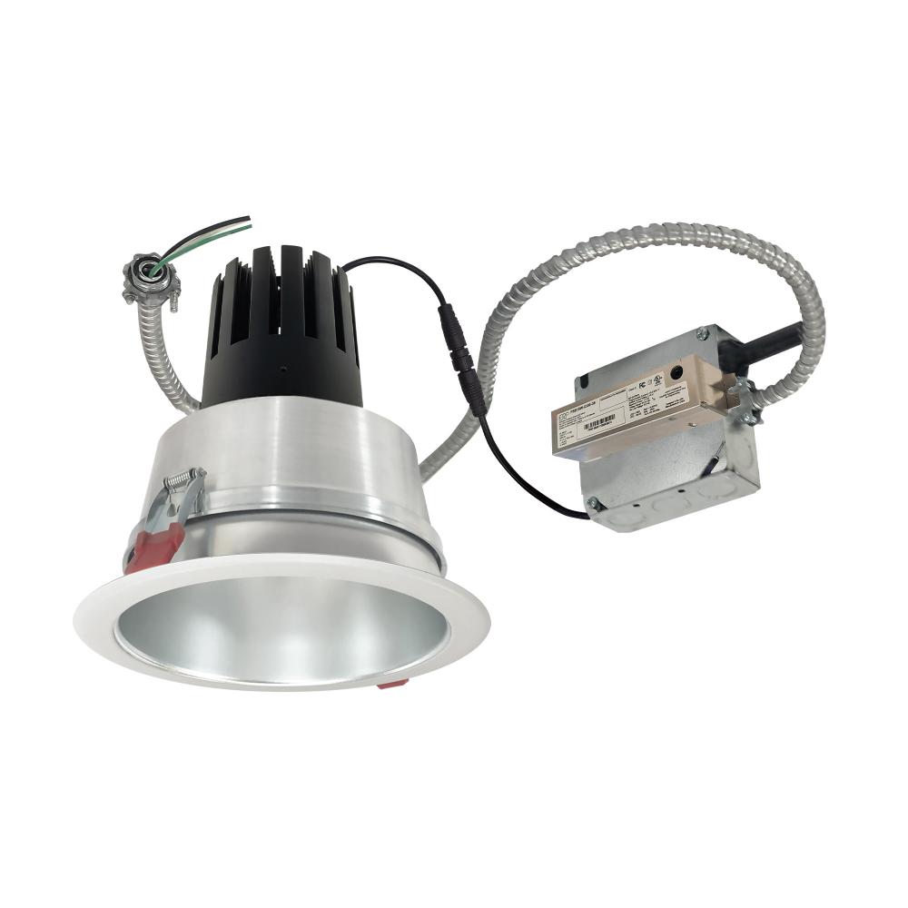 6&#34; Sapphire III Retrofit, Diffused Clear Reflector/Matte Powder White Flange, 120V; Phase