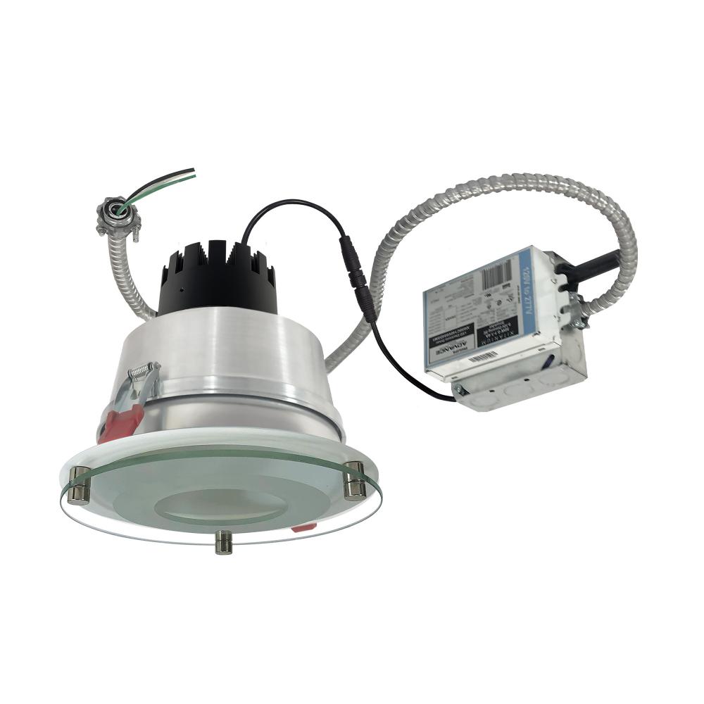 6&#34; Sapphire III Retrofit Deco Glass Reflector, Matte Powder White Reflector/Matte Powder White