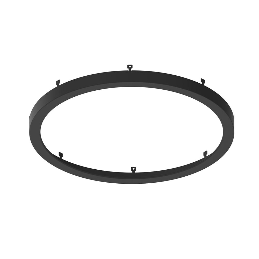 12&#34; Decorative Metal Ring for NELO-12RTWMPW, Black Finish