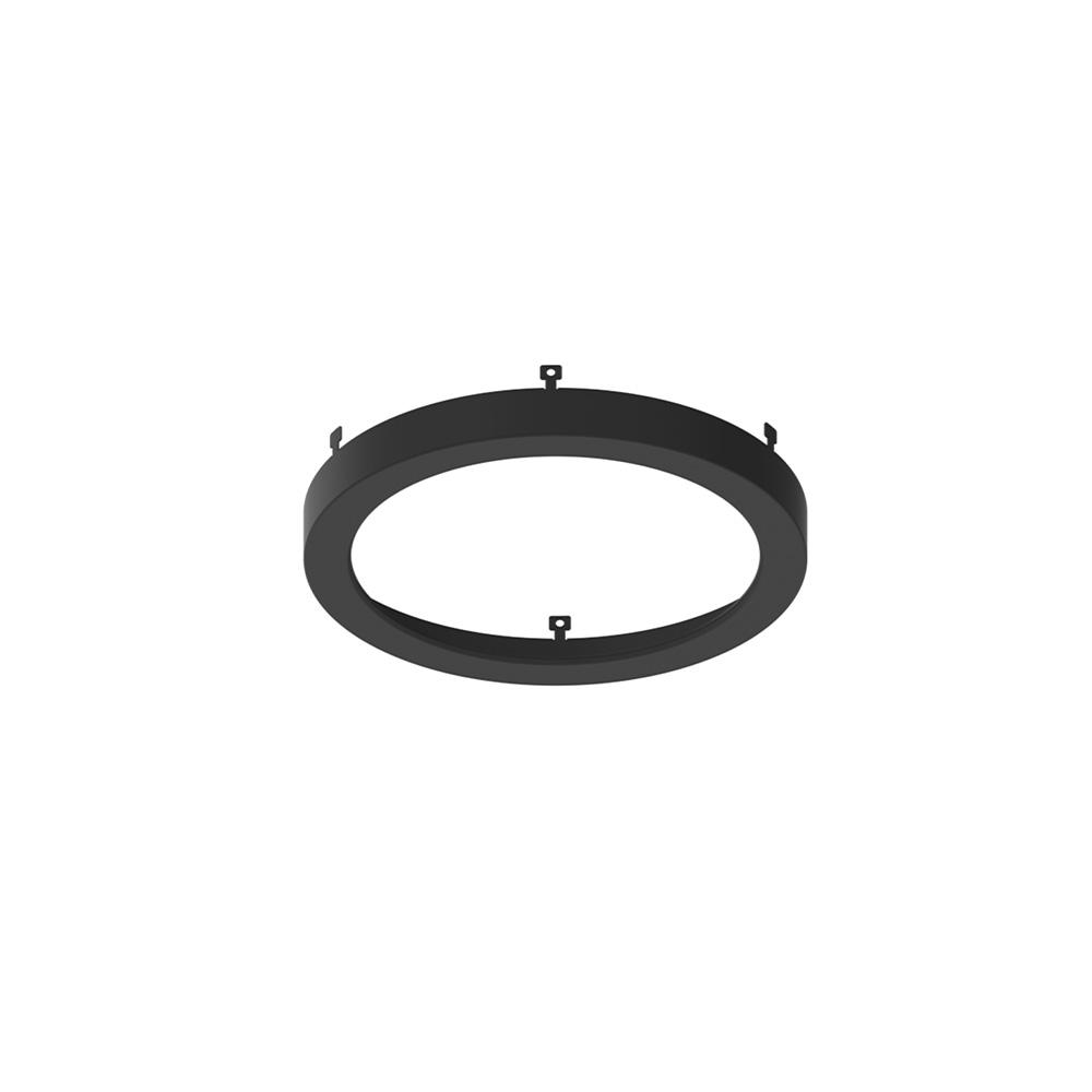 6&#34; Decorative Metal Ring for NELO-6RTWMPW, Black Finish