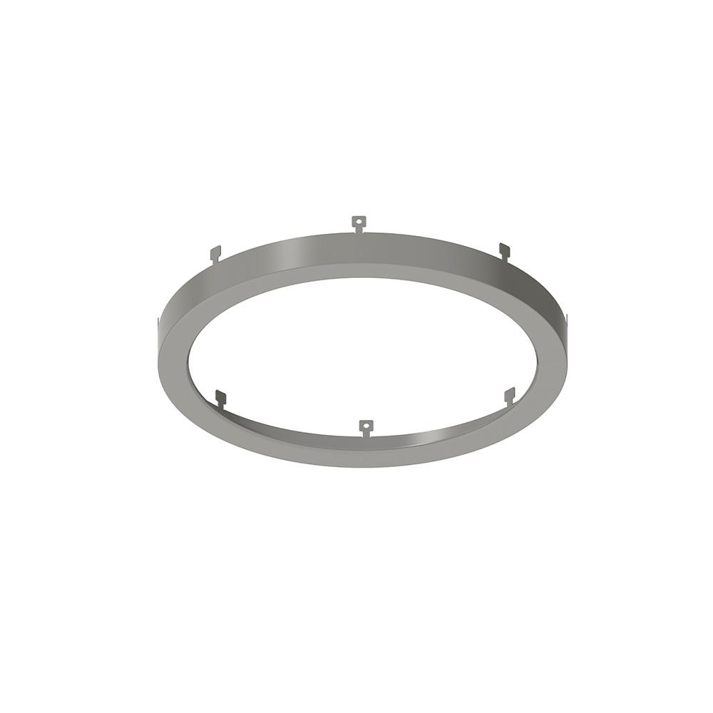 8&#34; Decorative Metal Ring for NELO-8RTWMPW, Brushed Nickel Finish