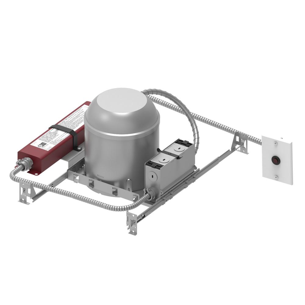 6&#34; IC, AT LED Dedicated New Construction Housing, 120/277VAC, 0-10V Dimming, w/ Emergency