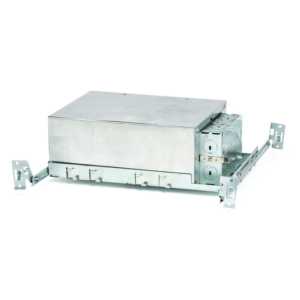 4&#34; Iolite LED Dedicated Chicago Plenum New Construction Housing, 12W, 120-277V input; Triac /