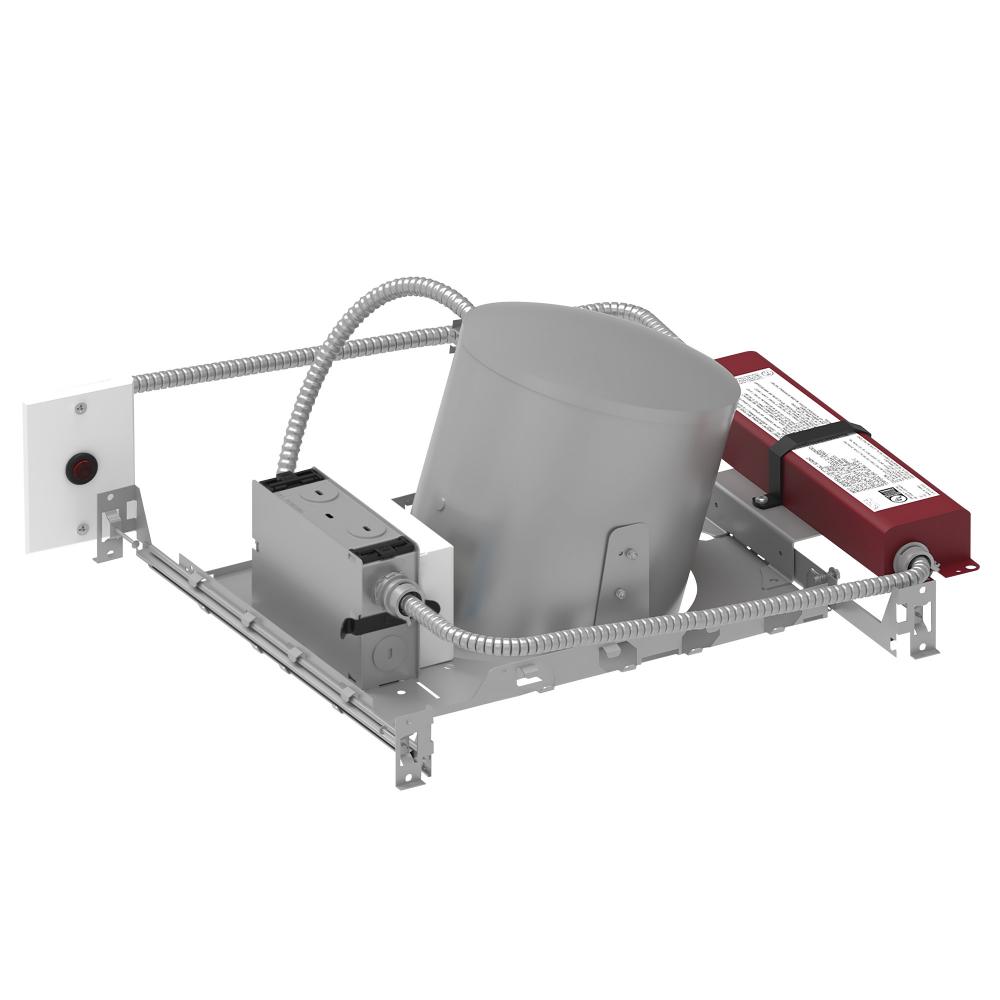 6&#34; Marquise III IC AT Slope New Construction Housing w/ Remote Test Switch EM Driver, 11W /
