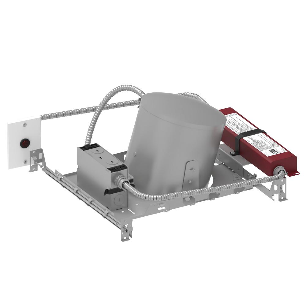 6&#34; Marquise III IC AT Slope New Construction Housing w/ Remote Test Switch EM Driver, 11W /