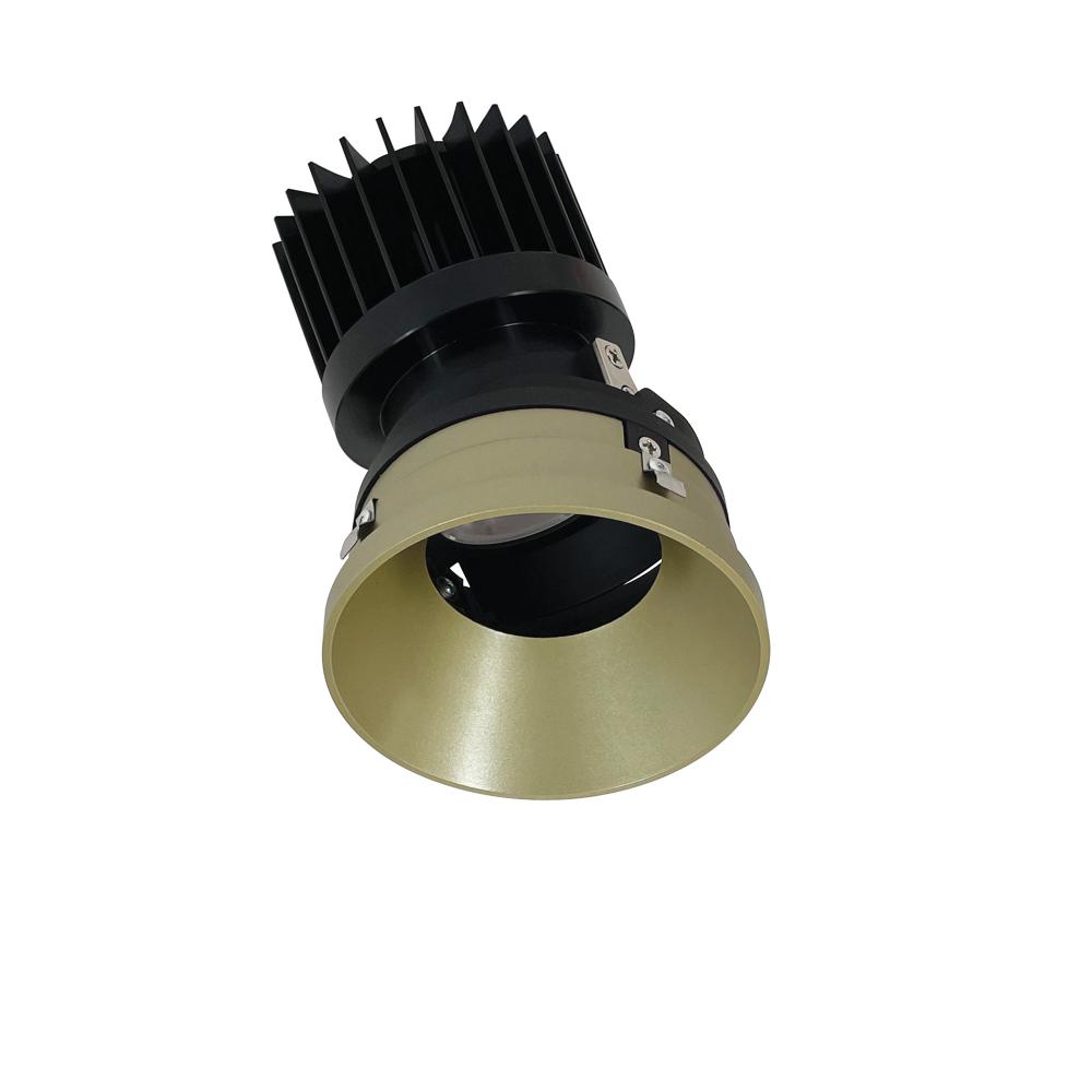 4&#34; Iolite PLUS Round Trimless Adjustable, 1500lm/2000lm (varies by housing), 2700K, Champagne