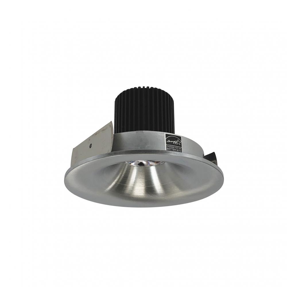 4&#34; Iolite LED Round Bullnose, 10-Degree Optic, 950lm / 12W, 3000K, Natural Metal Finish