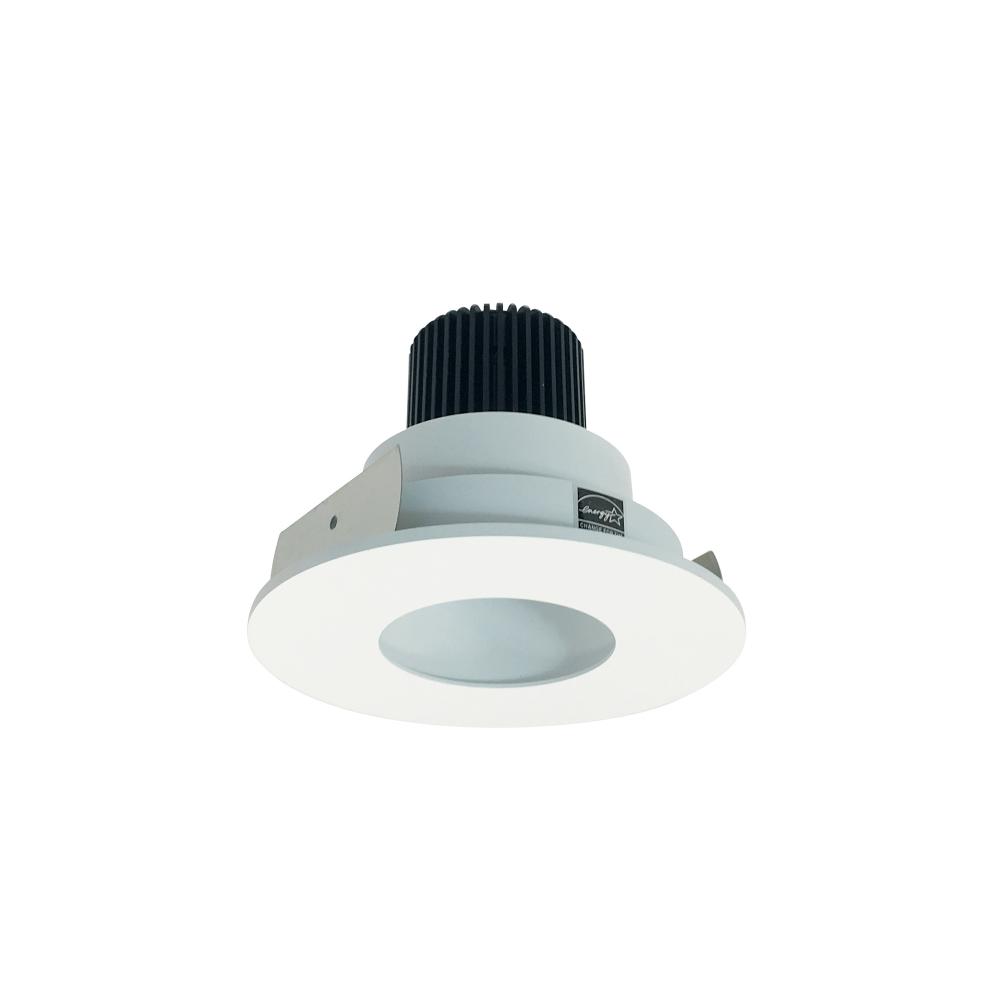 4" Iolite LED Round Pinhole, 10-Degree Optic, 800lm / 12W, 2700K, Black Pinhole / Matte Powder