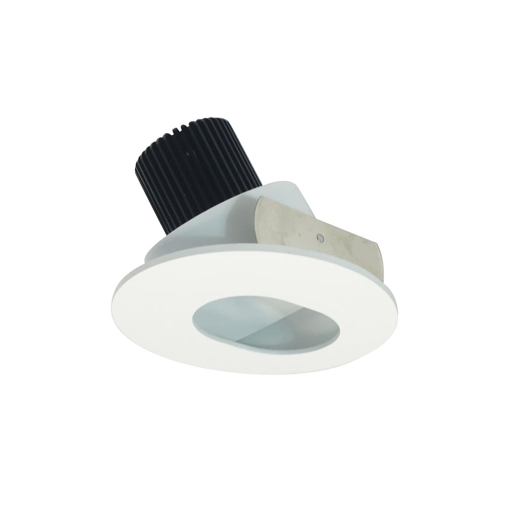 4&#34; Iolite LED Round Adjustable Slot Aperture, 10-Degree Optic, 750lm / 12W, 3000K, Matte Powder