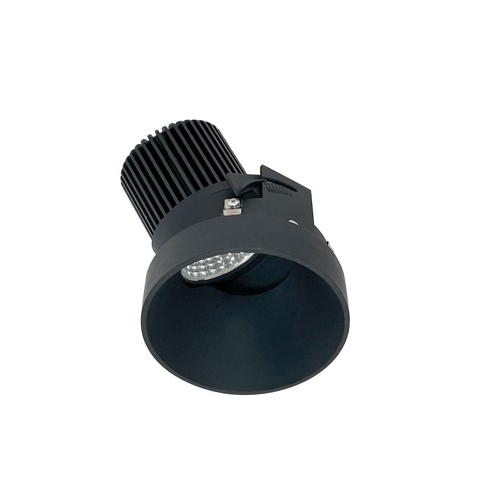 4&#34; Iolite LED Round Trimless Adjustable Slot, 800lm / 14W, Comfort Dim, Black Finish