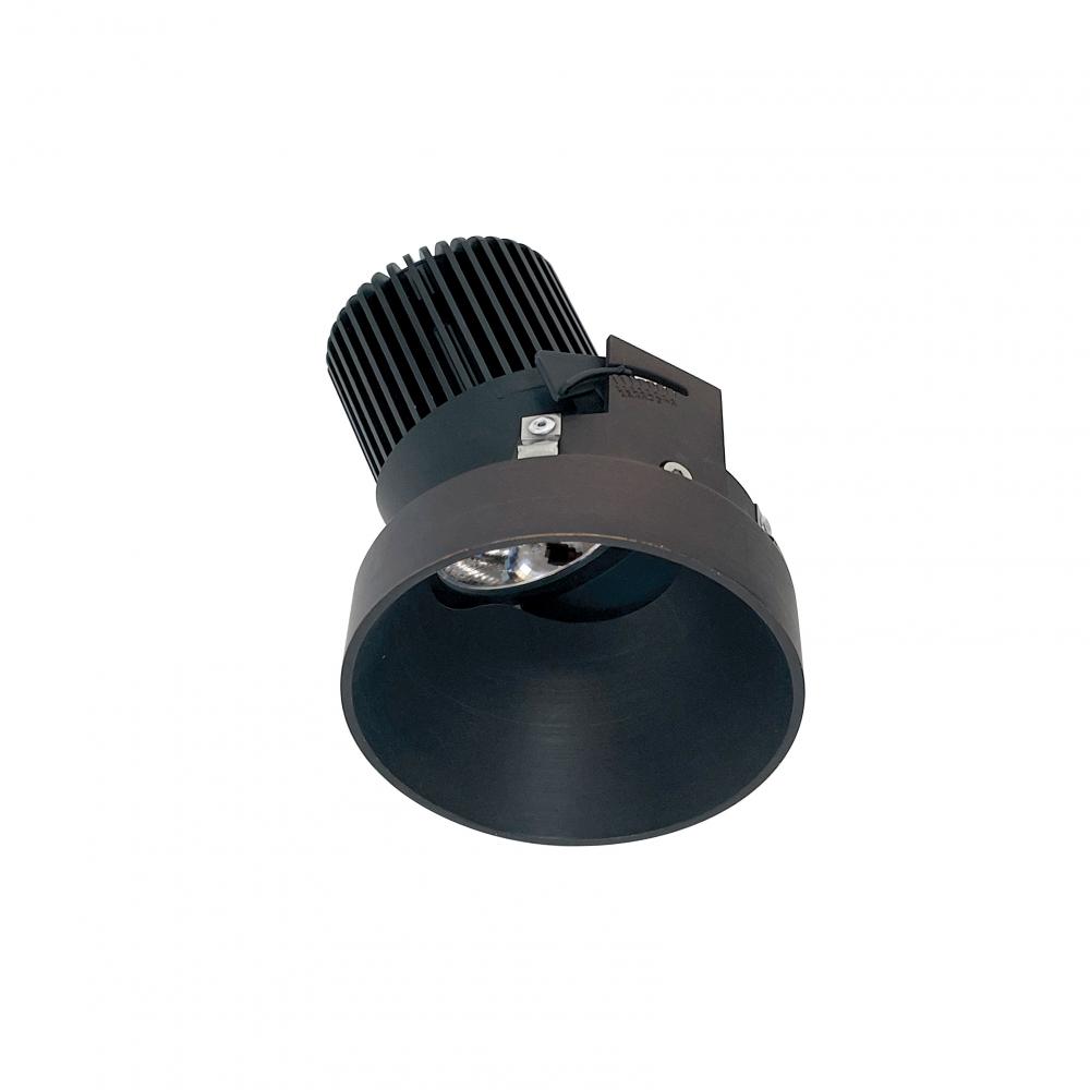 4&#34; Iolite LED Round Trimless Adjustable Slot, 10-Degree Optic, 850lm / 12W, 3500K, Bronze Finish