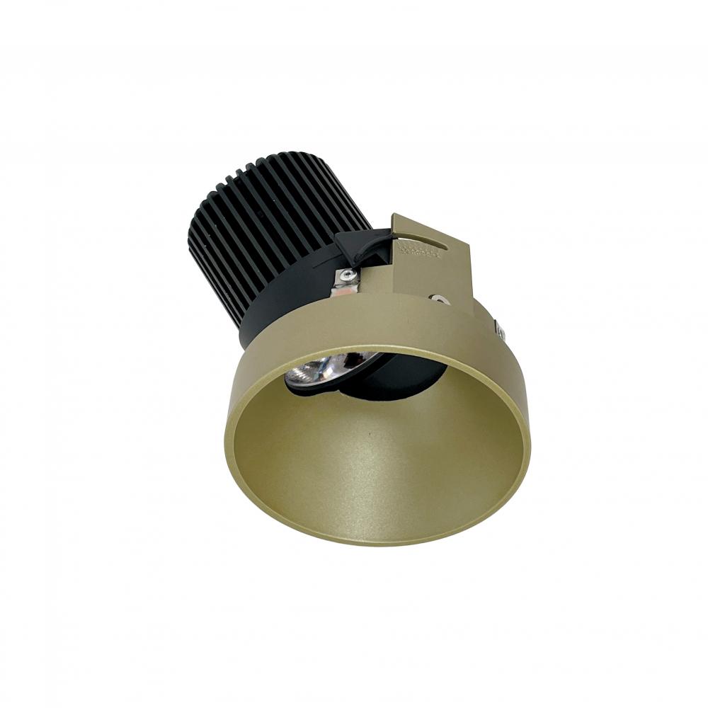 4&#34; Iolite LED Round Trimless Adjustable Slot, 10-Degree Optic, 850lm / 12W, 4000K, Champagne