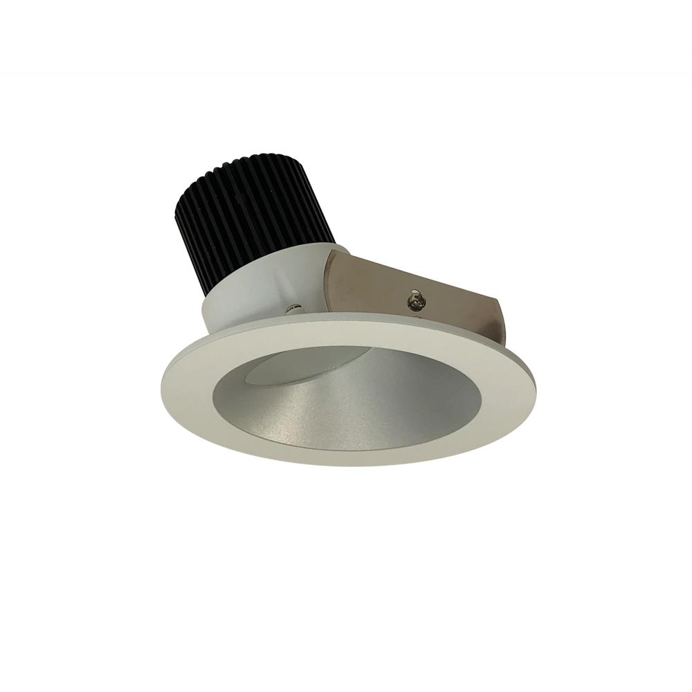 4&#34; Iolite LED Round Wall Wash, 1000lm / 14W, 3000K, Haze Reflector / White Flange