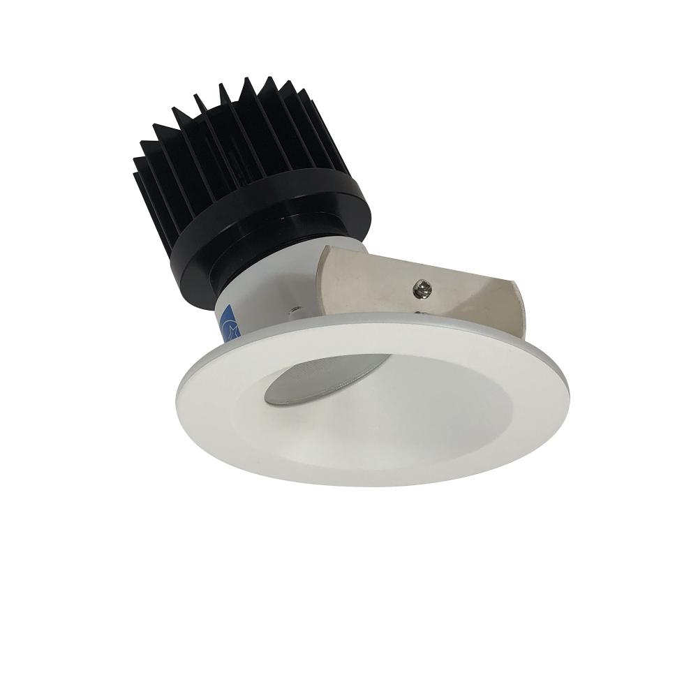 4&#34; Iolite LED Round Wall Wash, 1500lm/2000lm (varies by housing), 3500K, Matte Powder White