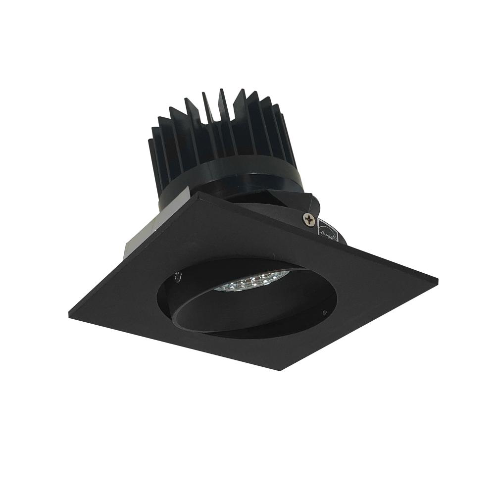 4&#34; Iolite LED Square Adjustable Cone Reflector, 800lm / 14W, Comfort Dim, Black Reflector /