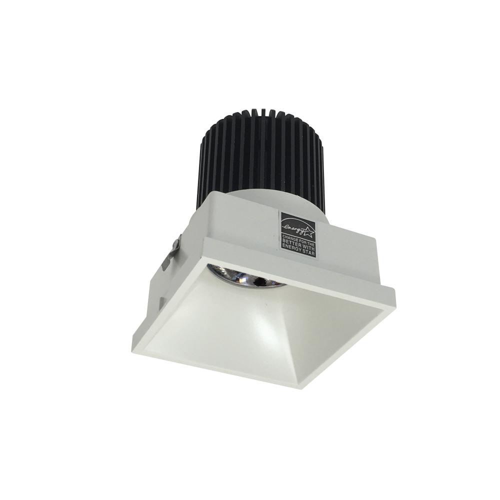 4&#34; Iolite LED Square Trimless Downlight, 10-Degree Optic, 850lm / 12W, 3500K, White Finish