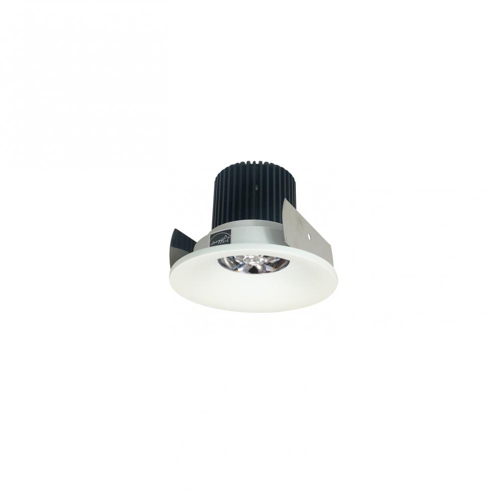 2&#34; Iolite LED Round Bullnose, 10-Degree Optic, 850lm / 12W, 4000K, Matte Powder White Finish