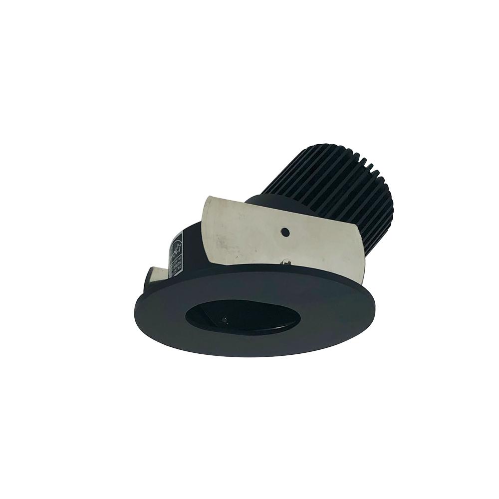 2&#34; Iolite LED Round Adjustable Slot Aperture, 10-Degree Optic, 650lm / 12W, 2700K, Black Slot