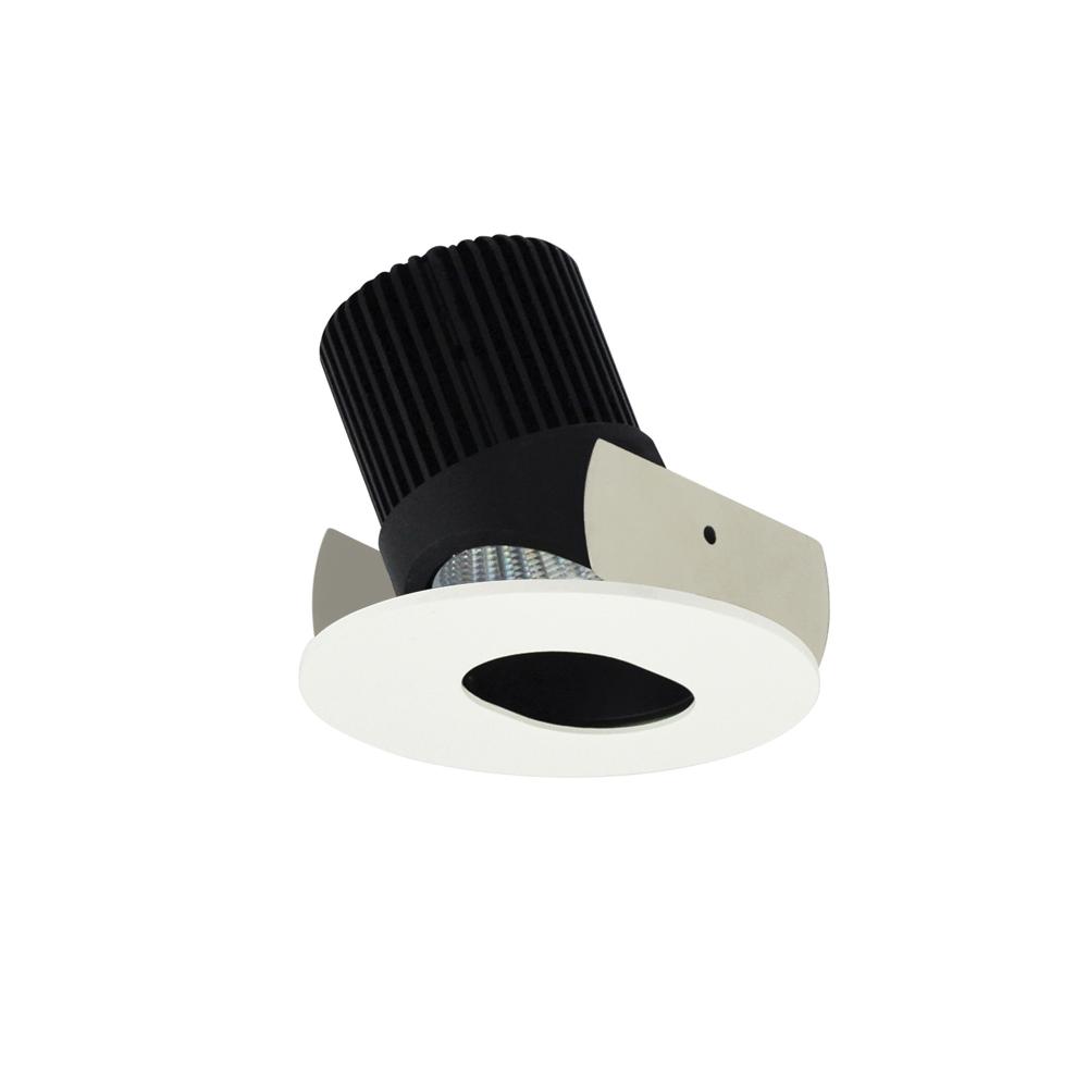 2&#34; Iolite LED Round Adjustable Slot Aperture, 10-Degree Optic, 650lm / 12W, 3500K, Black Slot