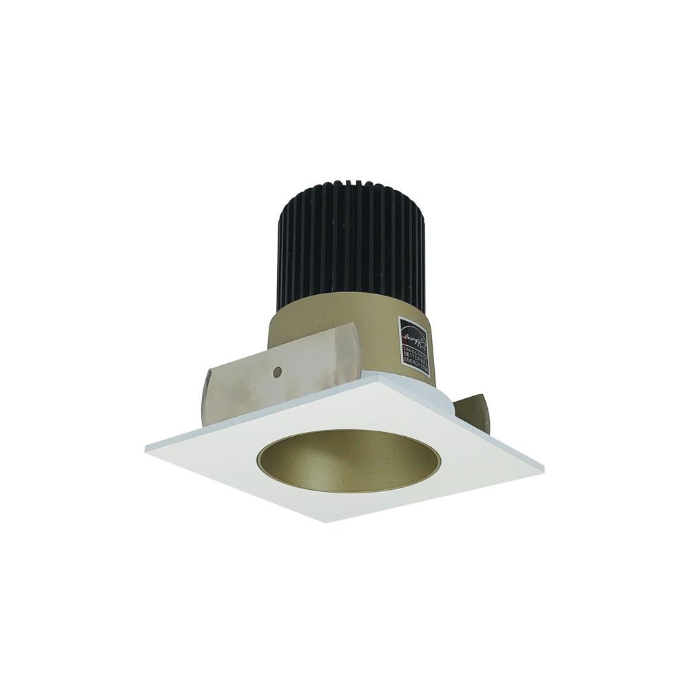 2" Iolite LED Square Reflector with Round Aperture, 10-Degree Optic, 800lm / 12W, 3500K,