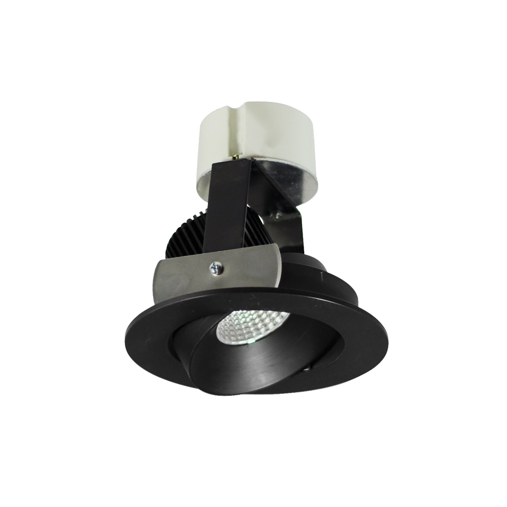 4&#34; Iolite LED Round Adjustable Cone Retrofit, 800lm / 12W, Comfort Dim, Black Reflector / Black