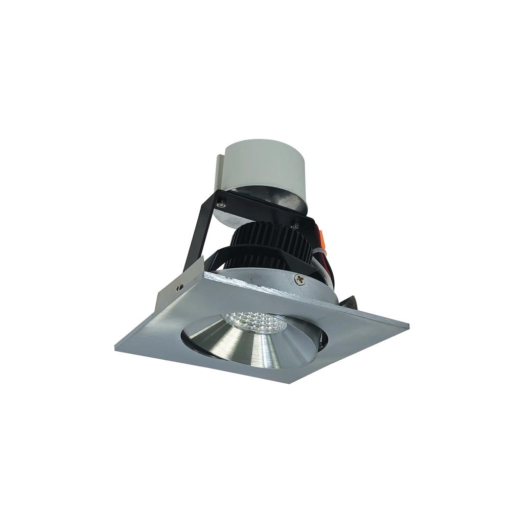 4&#34; Iolite LED Square Adjustable Cone Retrofit, 800lm / 14W, 5000K, Natural Metal Reflector /
