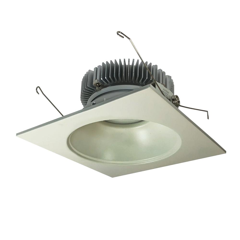 6&#34; Cobalt Dedicated High Lumen Square/Round, 2000lm, 2700K, White Reflector / White Flange