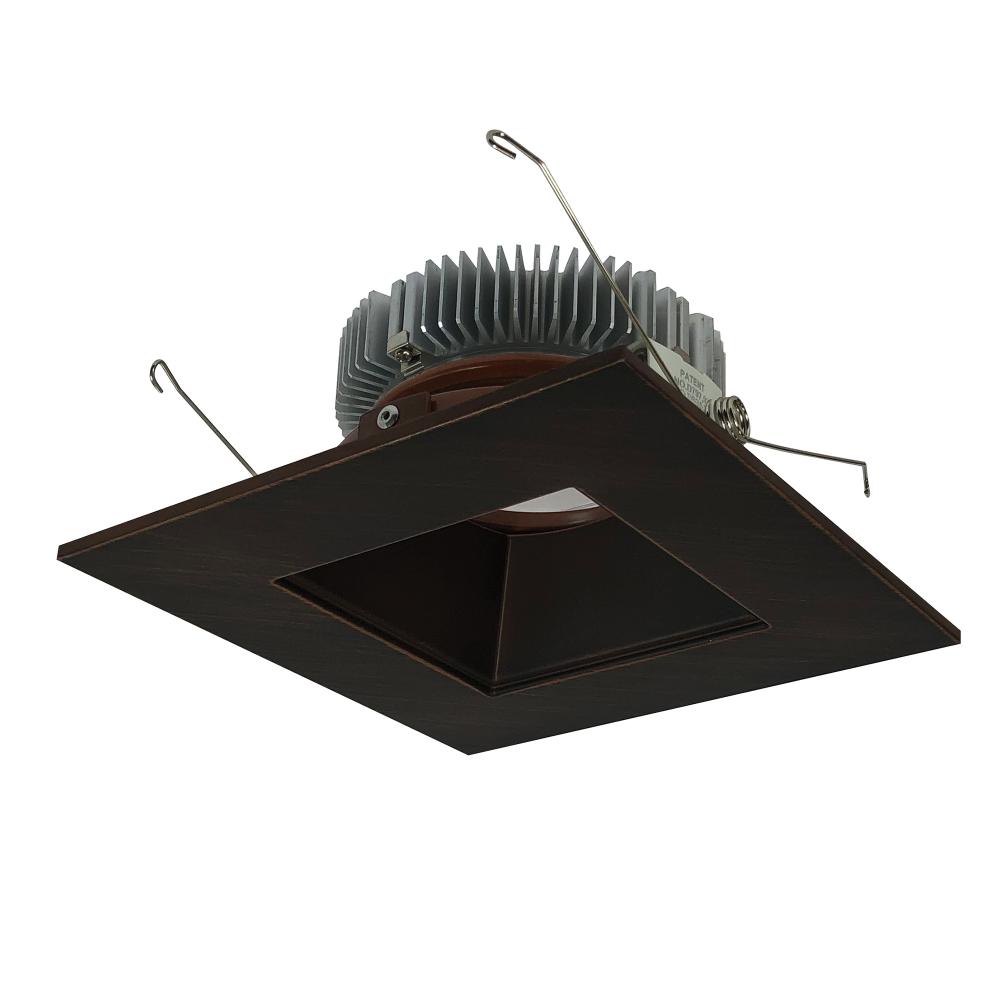 6&#34; Cobalt Dedicated High Lumen Square/Square, 2000lm, 4000K, Bronze Reflector / Bronze Flange