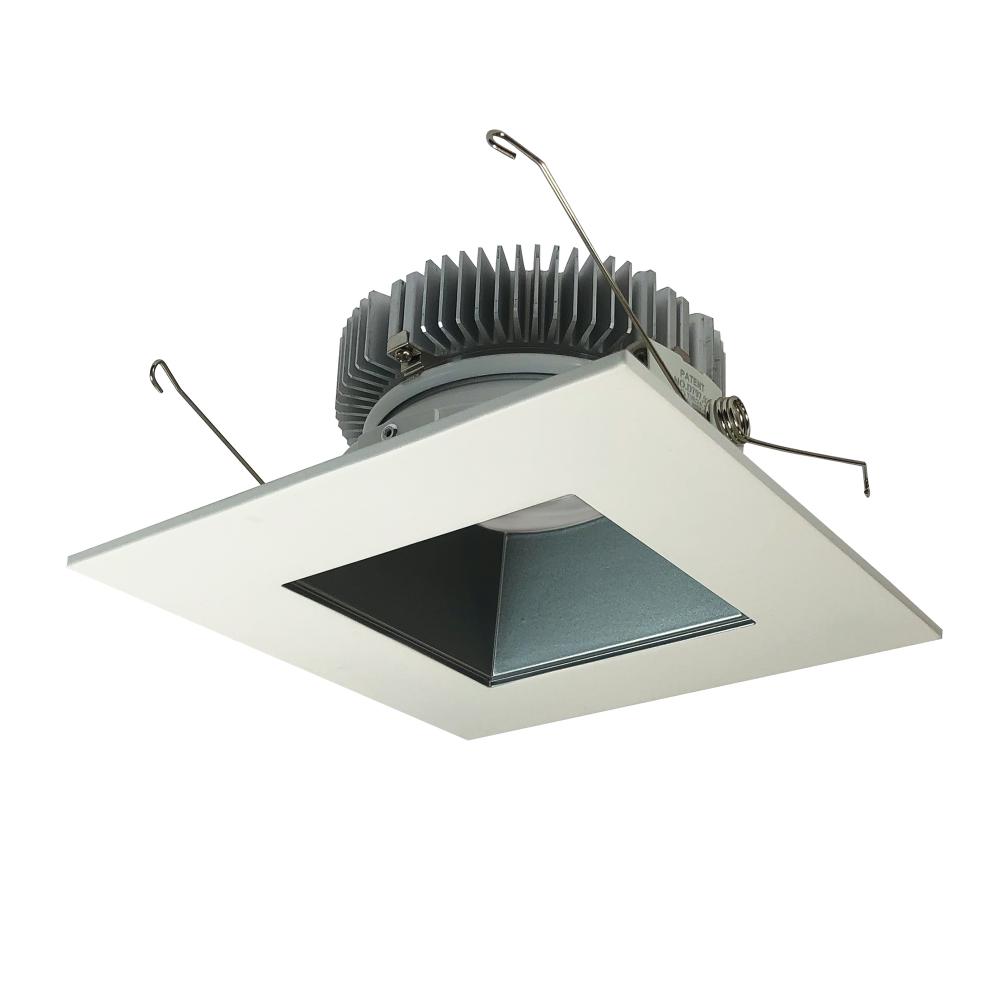 6&#34; Cobalt Dedicated High Lumen Square/Square, 1500lm, 3000K, Pewter Reflector / White Flange